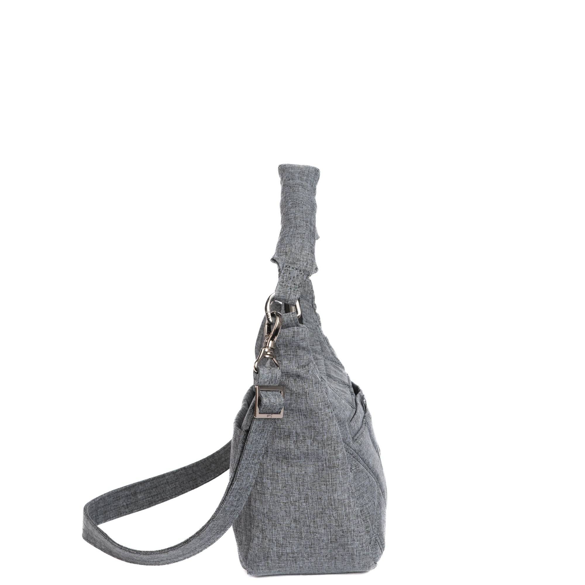 Scamper Convertible Crossbody with Shoulder Strap - HEATHER GREY - Scamper_HeatherGrey_03